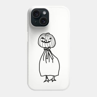 Minimal Goose Steals Halloween Horror Costume Phone Case