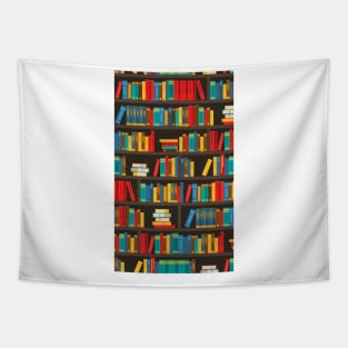 Book Pattern Artwork - Reading Lover Tapestry