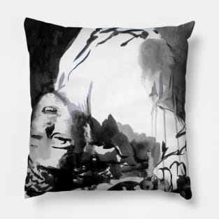 Passion, desire, angst and torment Pillow