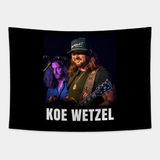 Mens Funny Koe Wetzel Gift For Music Fans Tapestry