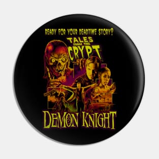 Demon Knight, Classic Horror, (Version 1) Pin