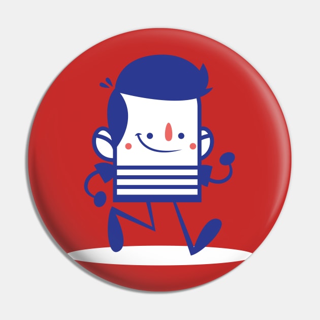 Quirky man Pin by Digster