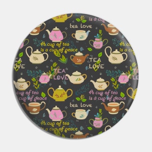 Tea relax Pin