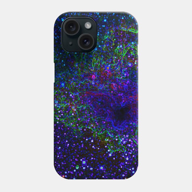Black Panther Art - Glowing Edges 445 Phone Case by The Black Panther