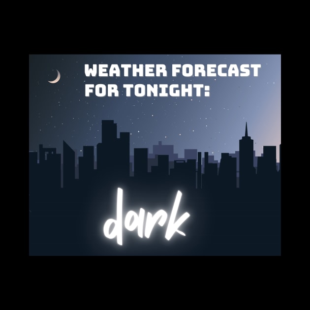 Weather Forecast For Tonight Dark by Load Art