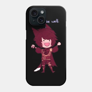 All Will Be Well Warrior Of Light Phone Case