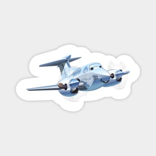 Cartoon plane Magnet