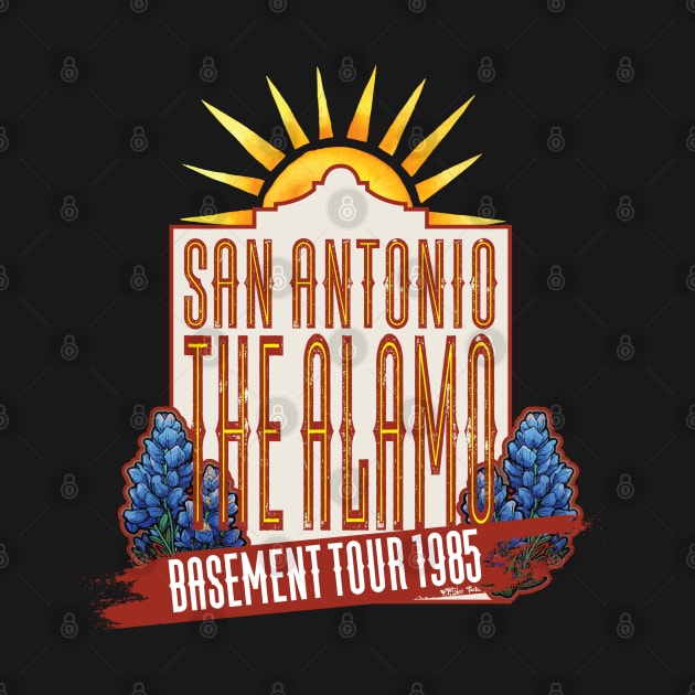 The Alamo Basement Tour 1985 by Rowdy Designs