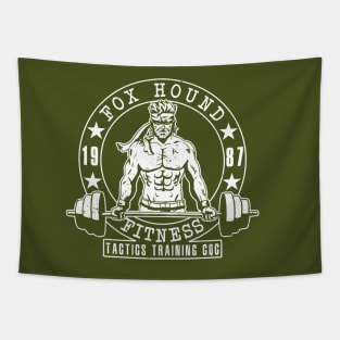 Fox Hound Fitness - b&w Tapestry