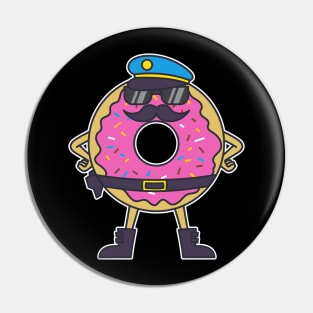 Donut Police Pin