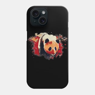 Panda bear art design Phone Case