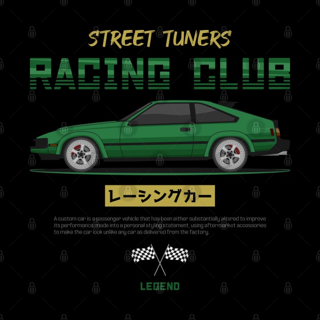 Tuner Green A60 Celica Superior JDM by GoldenTuners