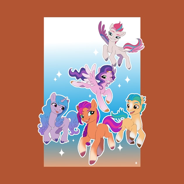 My Little Pony G5 by zeann_art