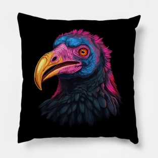 Vulture Smiling Pillow