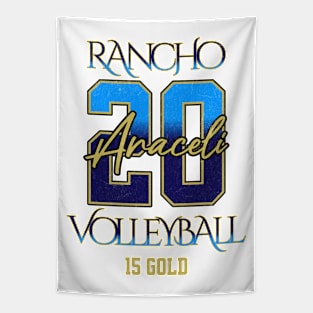 Araceli #20 Rancho VB (15 Gold) - White Tapestry