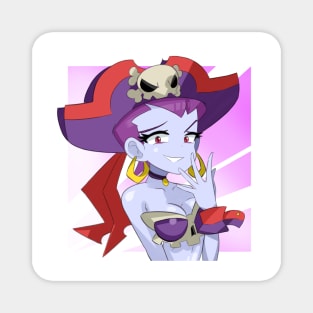 Smirking Risky Boots Magnet