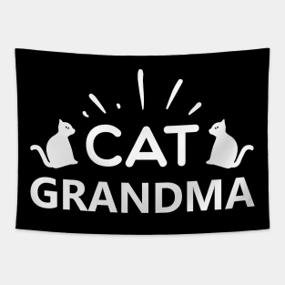 Cat Grandma Tapestry