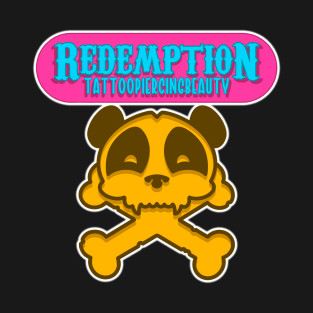 Redemption Panda Skull T-Shirt