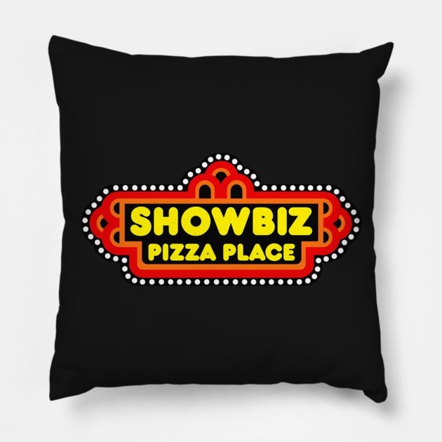 Showbiz Pizza Place Pillow by TopCityMotherland