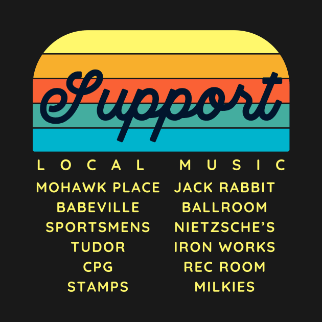 Support Local Music at Buffalo Music Venues by LizardIsland