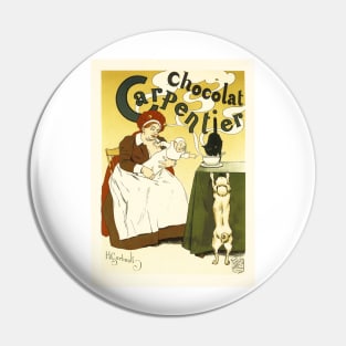 CHOCOLAT CARPENTIER by Henri Gerbault 1897, Les Maitres De L' Affiche Pin