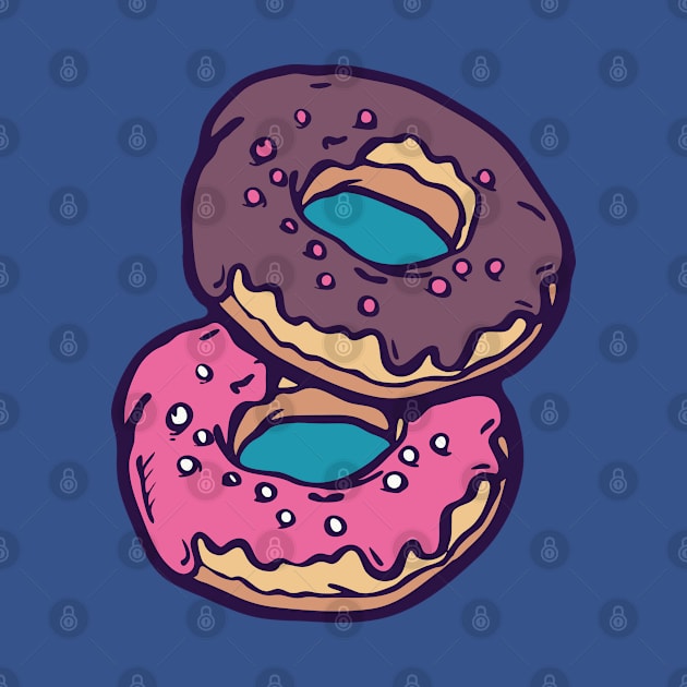 American Donuts illustration by Cofefe Studio