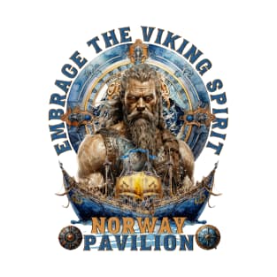 Embrace the Viking Spirit Norway Pavilion Epcot T-Shirt