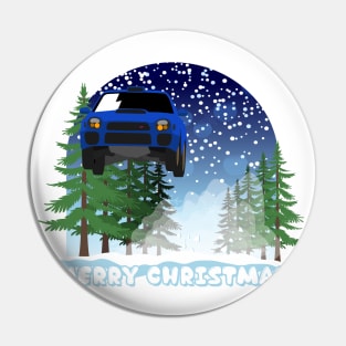 Bugeye Christmas Rally Car Jump Pin