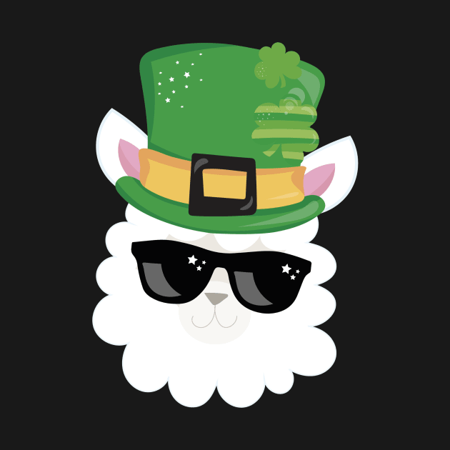 St. Patrick's Day Llama by BK55