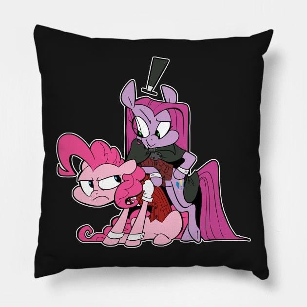 Inner Demons (no words) Pillow by InkPotts