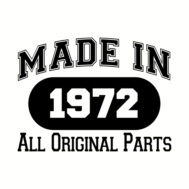 MADE IN 1972 ALL ORIGINAL PARTS by BTTEES