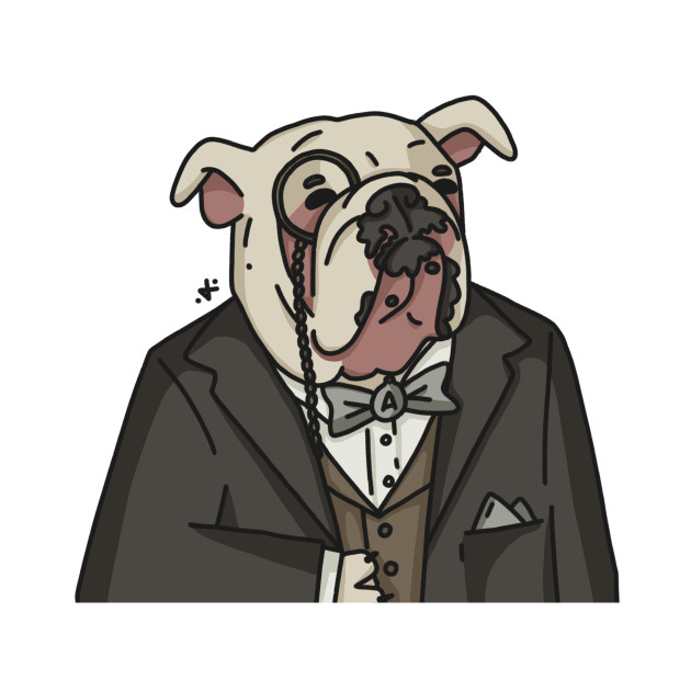 Discover Apolo the Elegant English Bulldog - Bulldog - T-Shirt