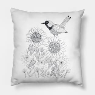 In the Flowers Pillow