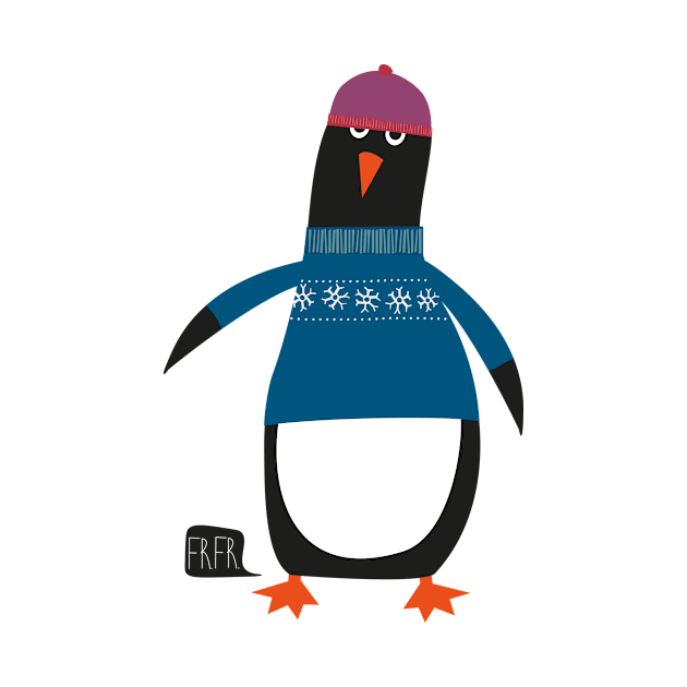 Winterpinguin by FrFr