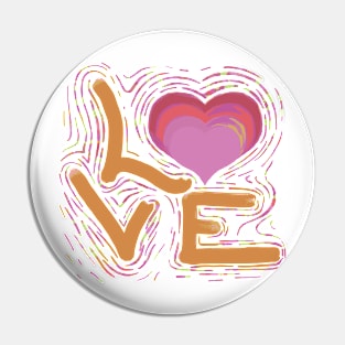 Love Pride Lgbt Gay Rainbow Rights Pin