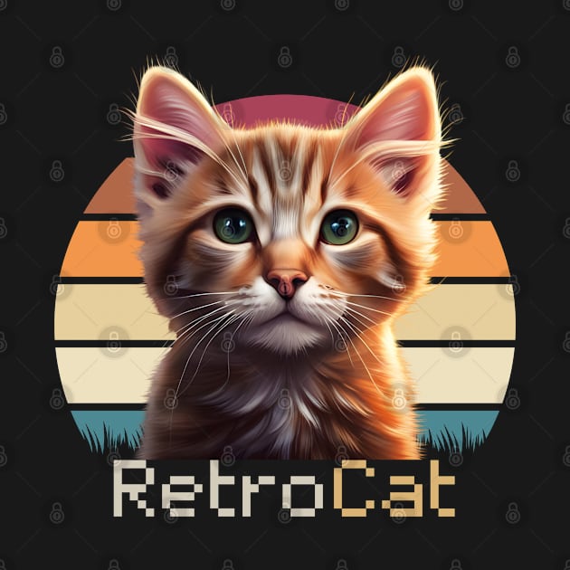 Retro Cat by Internal Glow