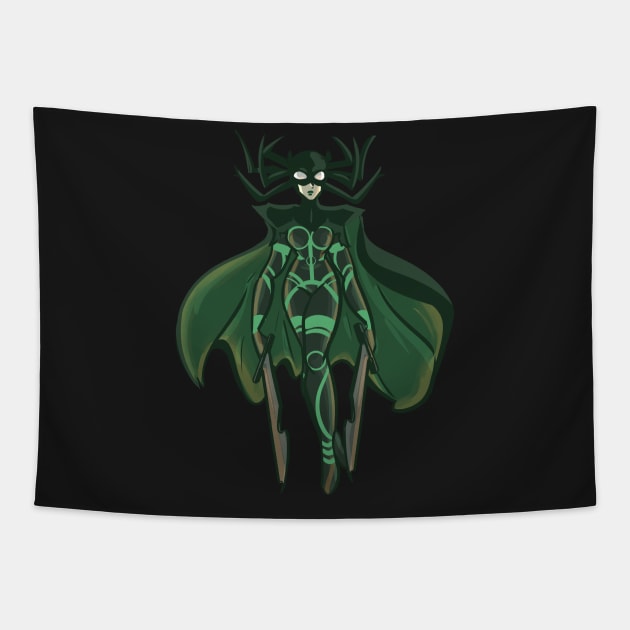 hela Tapestry by inkpocket