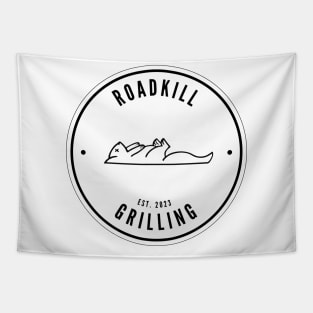 Road Kill Logo Tapestry