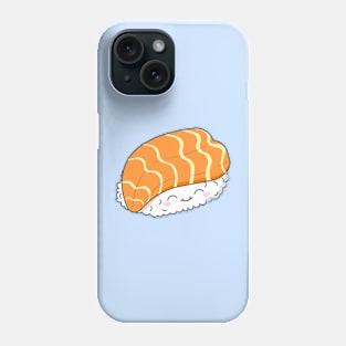 cute kawaii smiling sushi Phone Case