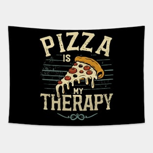 Pizza is my therapy Tapestry