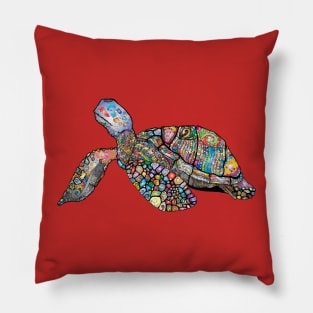 Turtle Diamonds Pillow