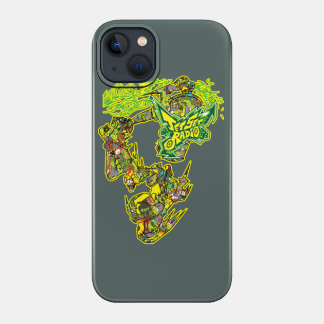 Discover Tokyo-to Graffiti Gang (eng) - Jet Set Radio - Phone Case