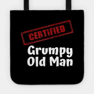 Certified grumpy old man Tote