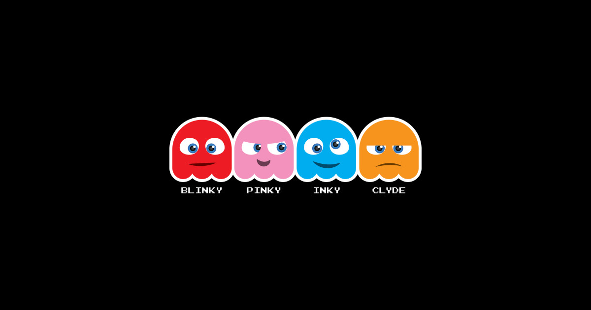 Pacman Ghosts Pacman T Shirt Teepublic 3766