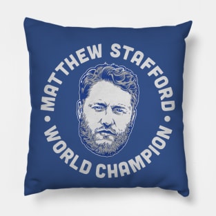 Matthew Stafford World Champion Pillow