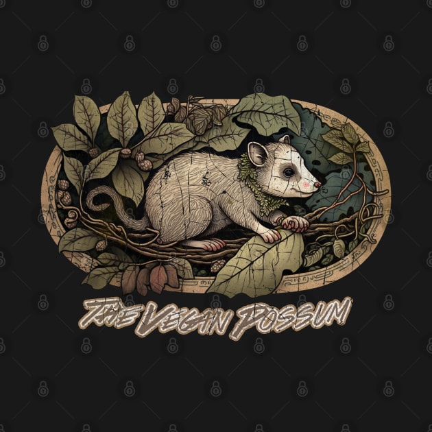 Veganism Opossum by Hat_ers