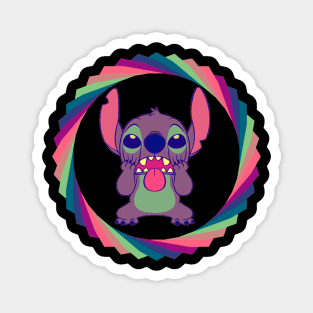 stitch retro Magnet