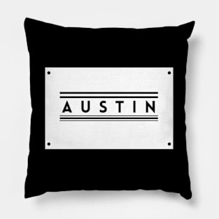 Made In Austin Pillow