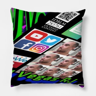 DJ Vegas RJ Pillow