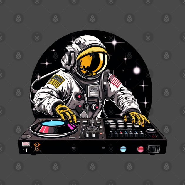 Dj Astronaut by OscarVanHendrix